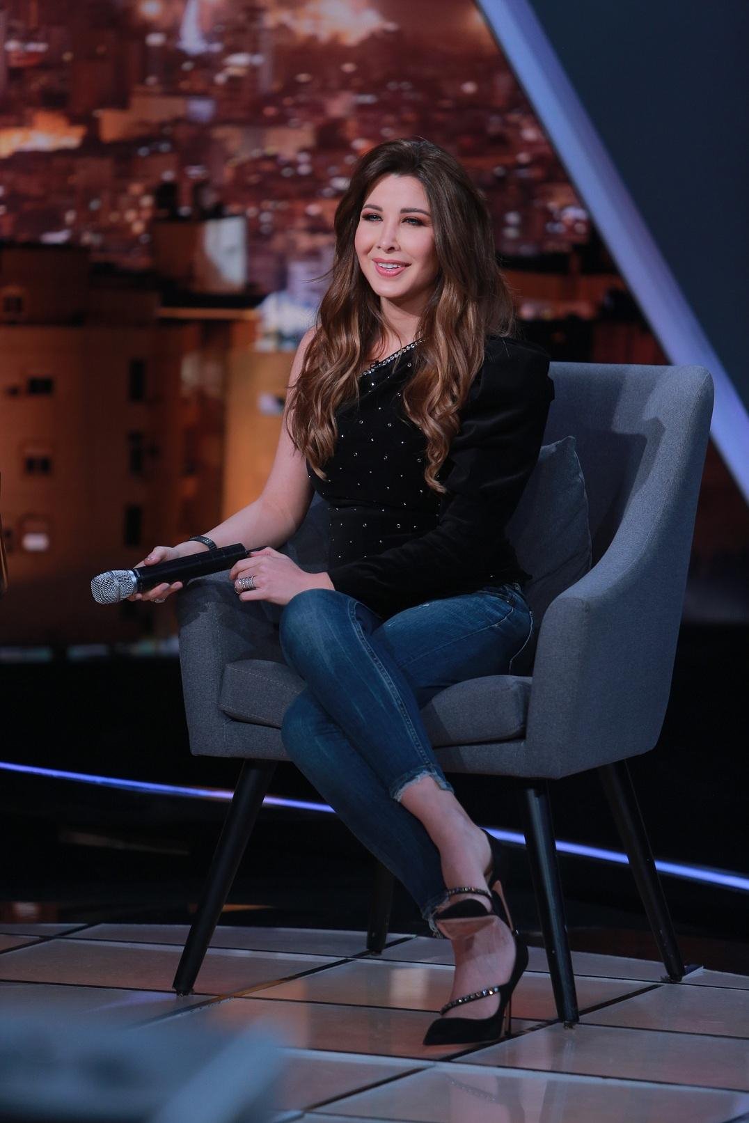 نانسي عجرم وزن زائد نجمات حمل ولادة خسارة وزن 
