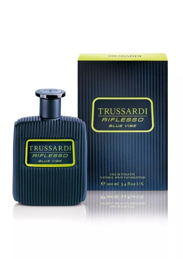 Trussardi تُطلق عطر Riflesso Blue Vibe للرجال