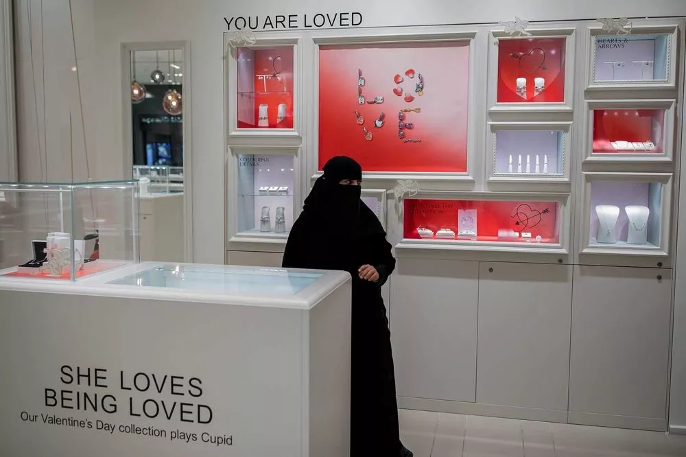 المملكة العربية السعودية تحتفل للمرّة الأولى بعيد الحب