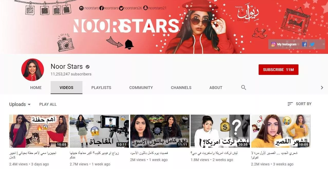 8 قنوات جمالية صاعدة لنساء عربيات، من الأكثر متابعة على يوتيوب