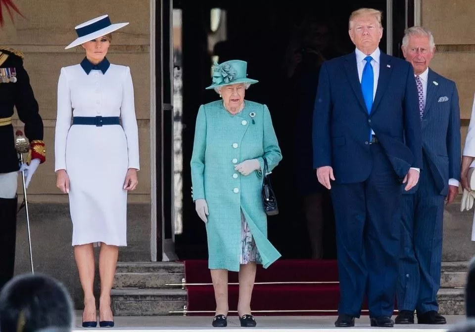 كيت ميدلتون وميلانيا ترامب تلتقيان في بريطانيا: اللون الأبيض حليف إطلالتهما