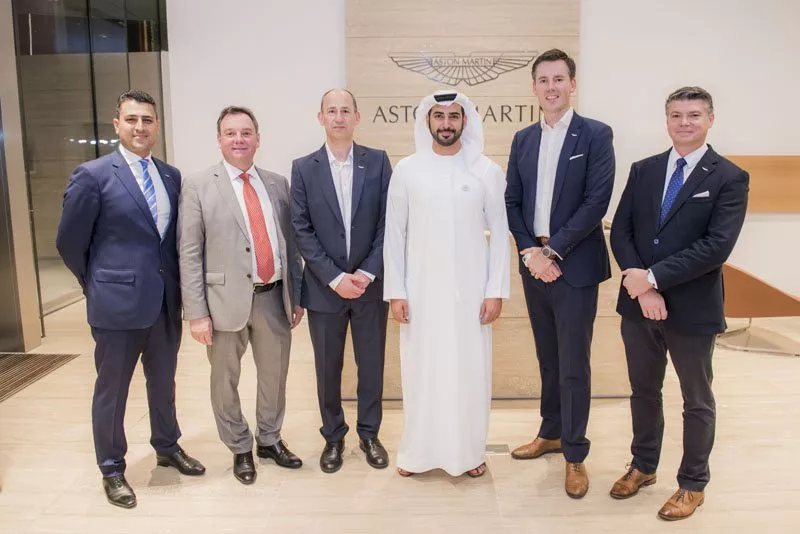 Aston Martin Lagonda تحتفل بافتتاح مركز التوزيع الجديد في أبوظبي