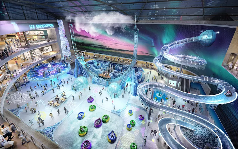 أكبر مول في دبي: مشروع جديد ضخم يعادل 100 ملعب كرة قدم!