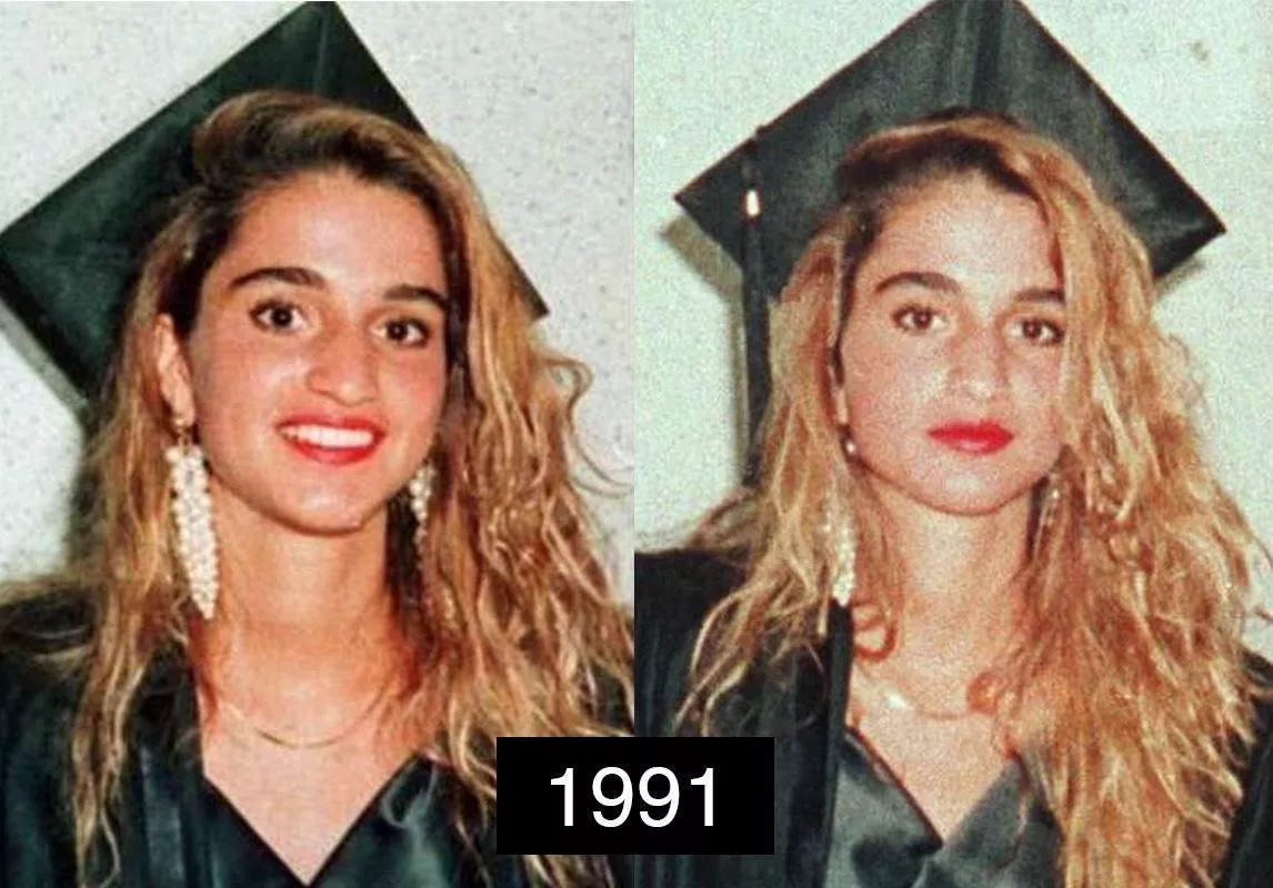 بالصور، مراحل تطوّر جمال الملكة رانيا عبر السنين