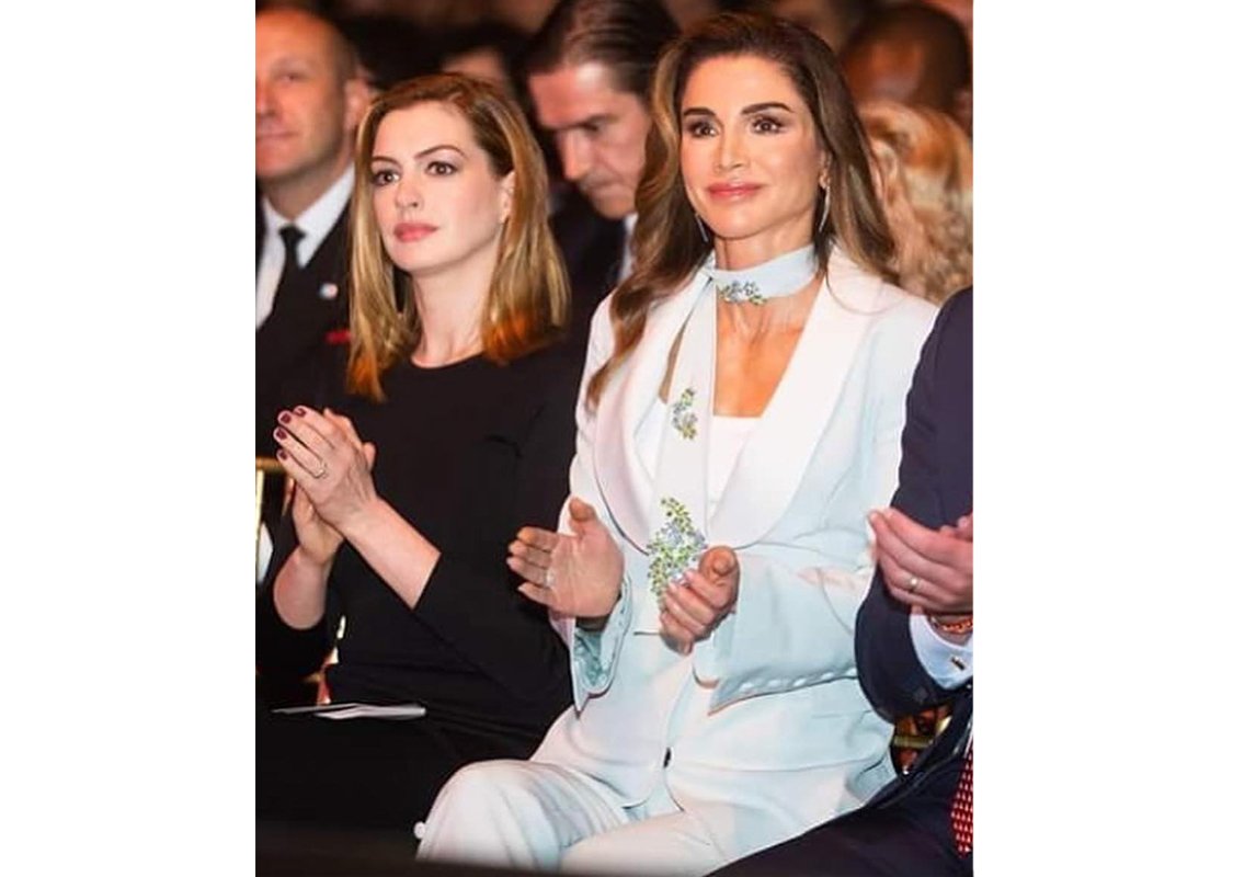 الملكة رانيا ان هاثاوي