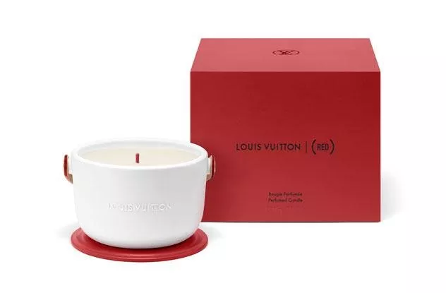 Louis Vuitton وRED تُطلقان شمعة (Louis Vuitton I (RED لدعم محاربة الإيدز