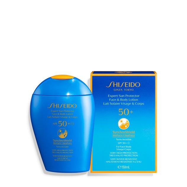 مجموعة مستحضرات Shiseido - منتجات الوقاية من الشمس