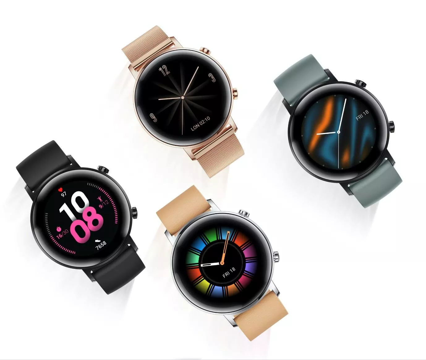 هواوي تُطلق Huawei Watch GT 2: ساعة ذكية تراقب معدل ضربات القلب، جودة النوم ومستوى الإجهاد