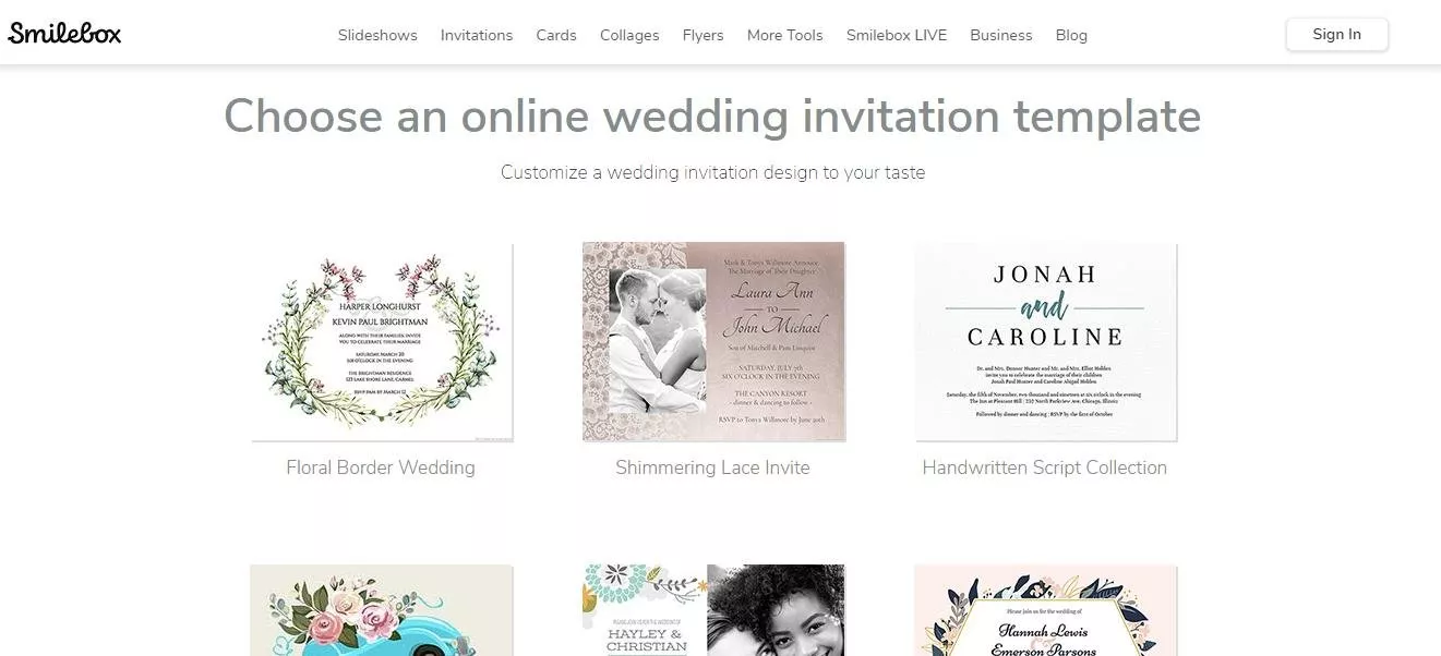 7 مواقع الكترونية لتصميم ثيمات زواج وإرسالها اون لاين