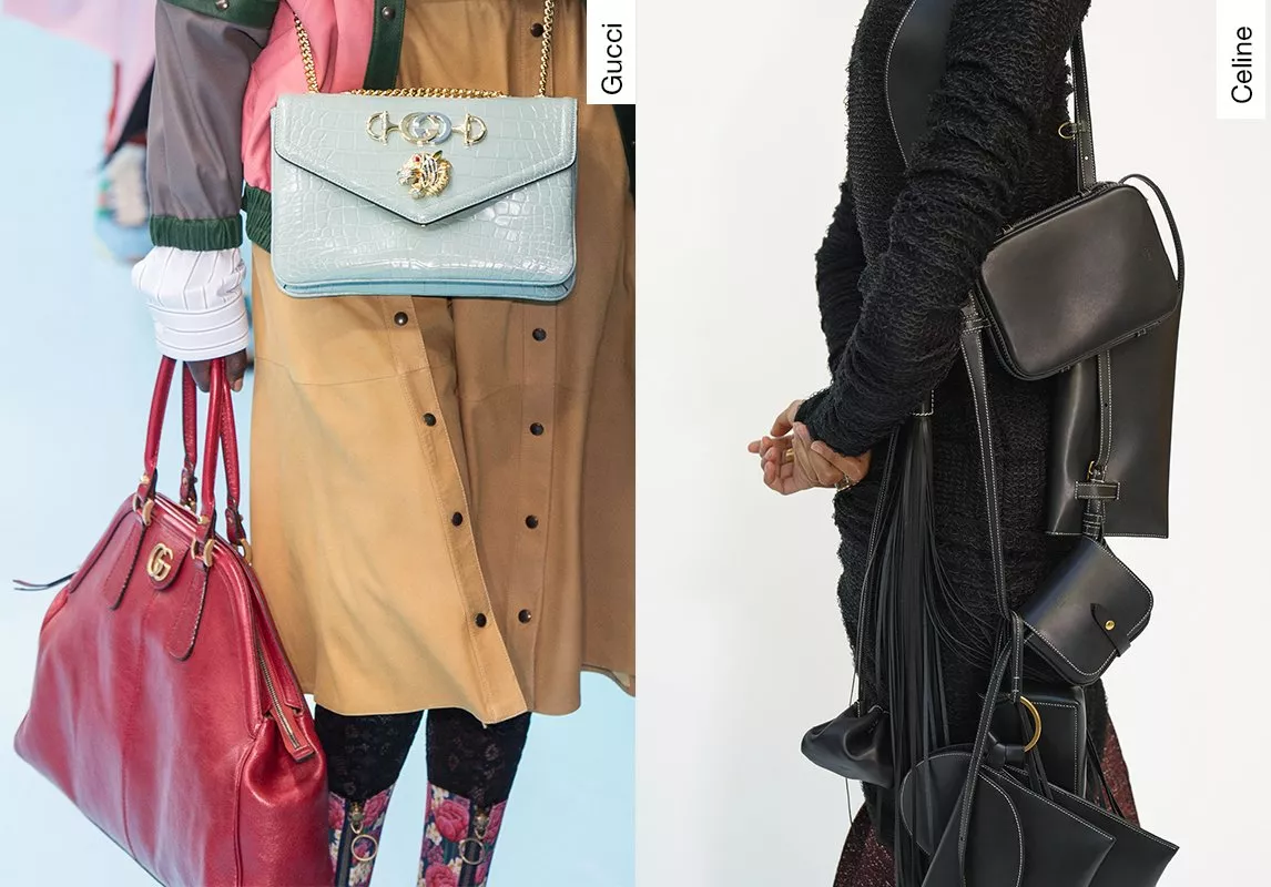 دليل كامل بصيحات الحقائب لخريف وشتاء 2018-2019: من الشكل إلى اللون إلى طريقة الحمل!
