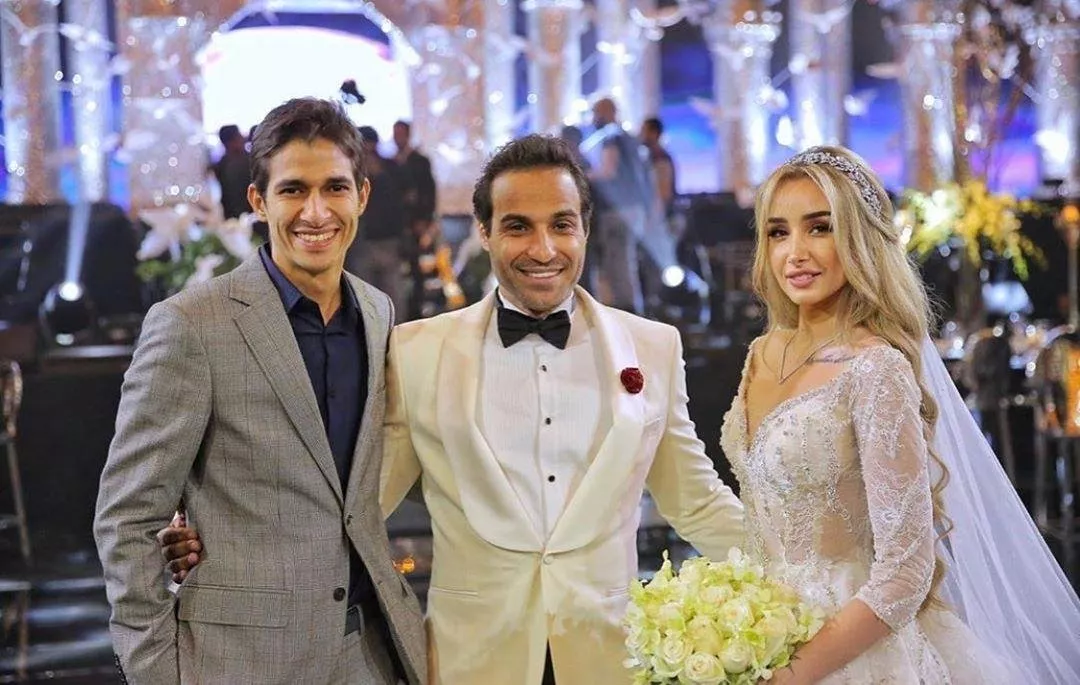 بالصور، حفل زفاف هنا الزاهد وأحمد فهمي... إطلالتان مختلفتان للعروس
