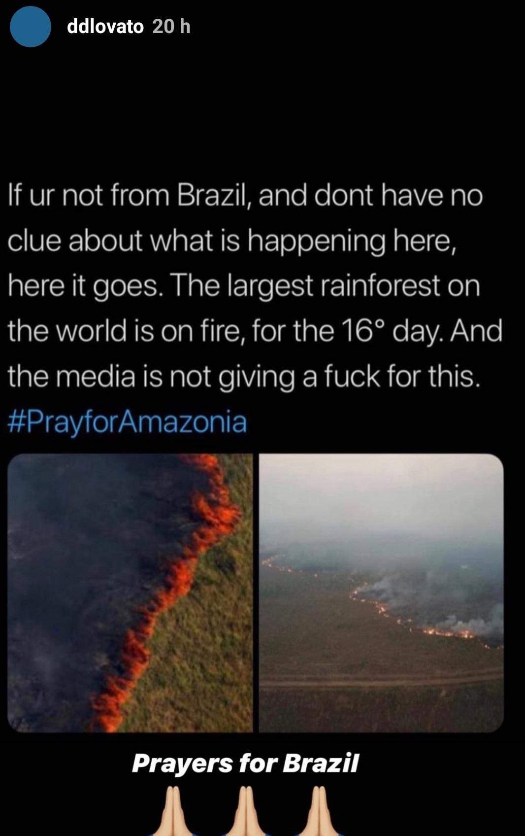 حريق غابات الأمازون الامازون غابة نيران برازيل النجمات