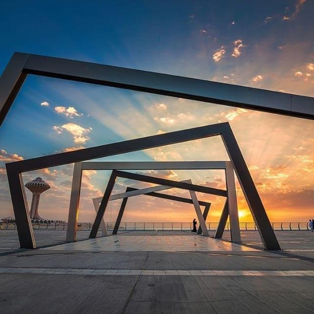 المملكة العربية السعودية غروب الشمس