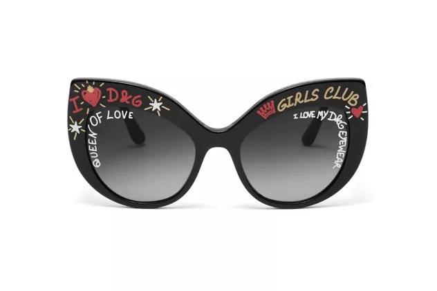 Dolce&Gabbana تُقدّم مجموعة نظارات DG Graffiti النسائية لربيع وصيف 2018