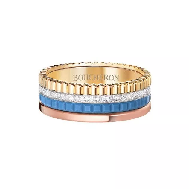 بوشرون تُطلق الإصدار الأزرق من مجموعة مجوهرات Quatre لموسم خريف وشتاء 2020