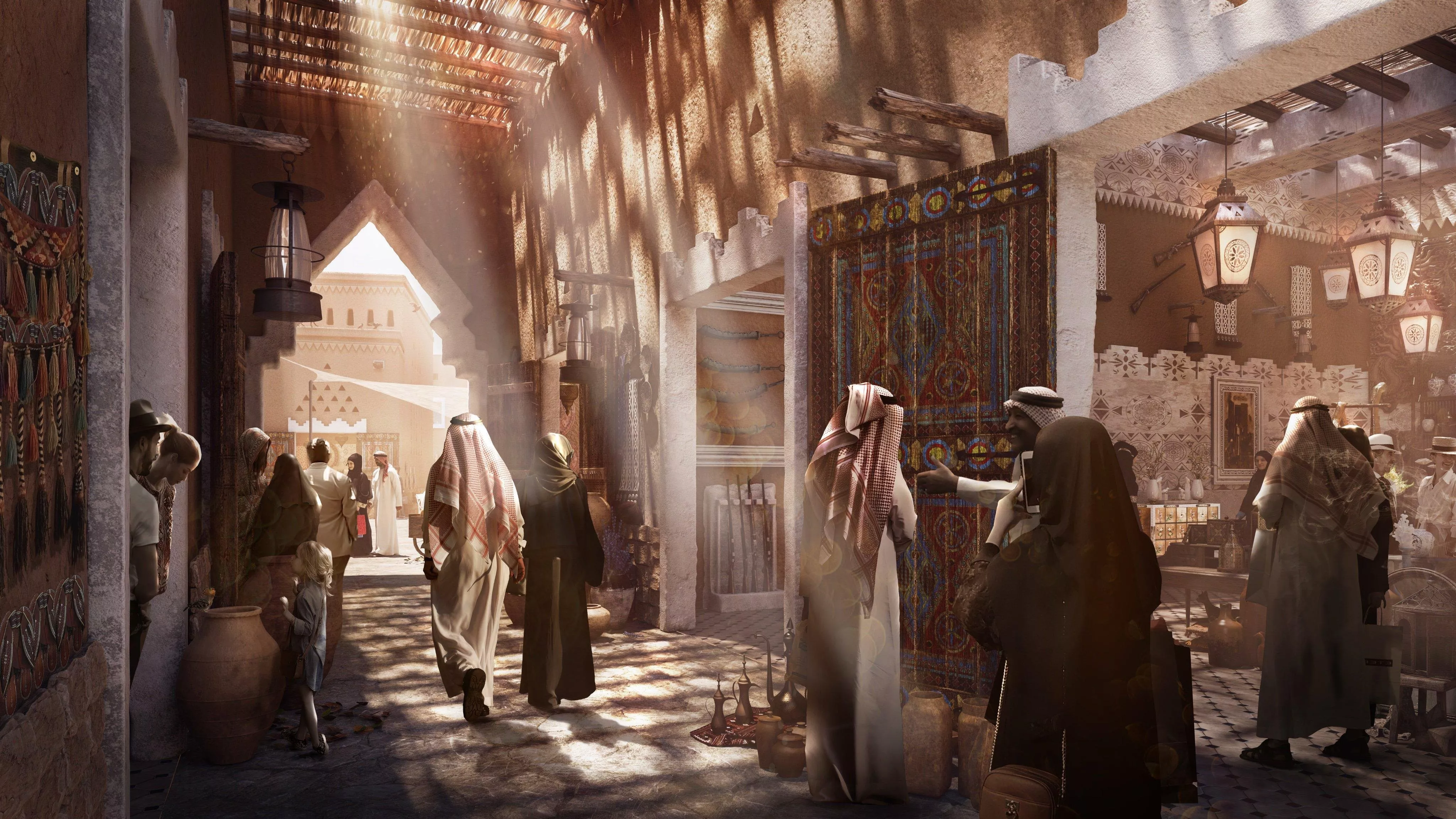 مشروع بوابة الدرعية: وجهة سياحية عالمية في المملكة العربية السعودية