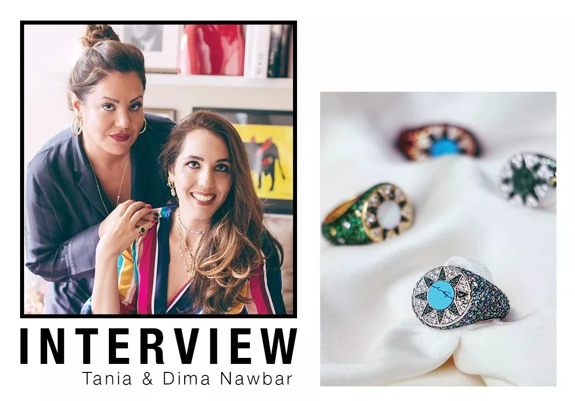 مقابلة مع مصممتَي المجوهرات تانيا نوبر وشقيقتها ديما نوبر: نهوى المزج والطبقات!