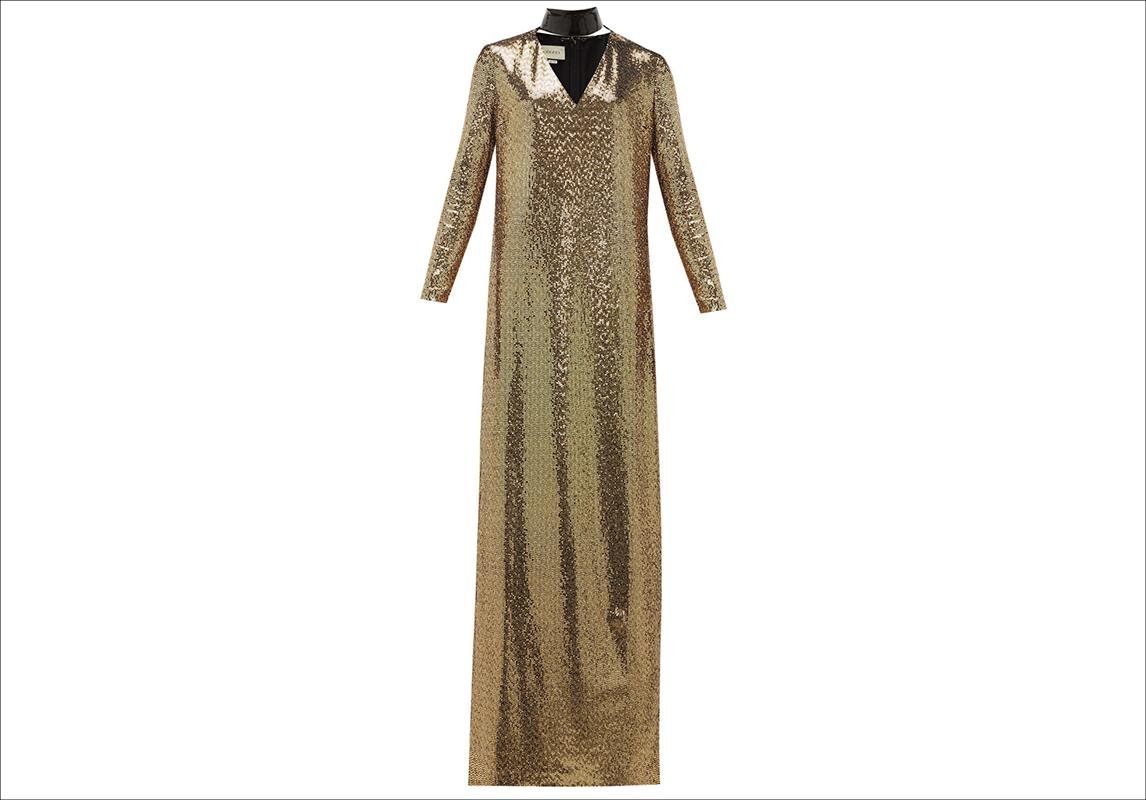 ملابس رمضان اللون الذهبي ميتاليك رمضان 2020 أزياء رمضان فساتين ملكه