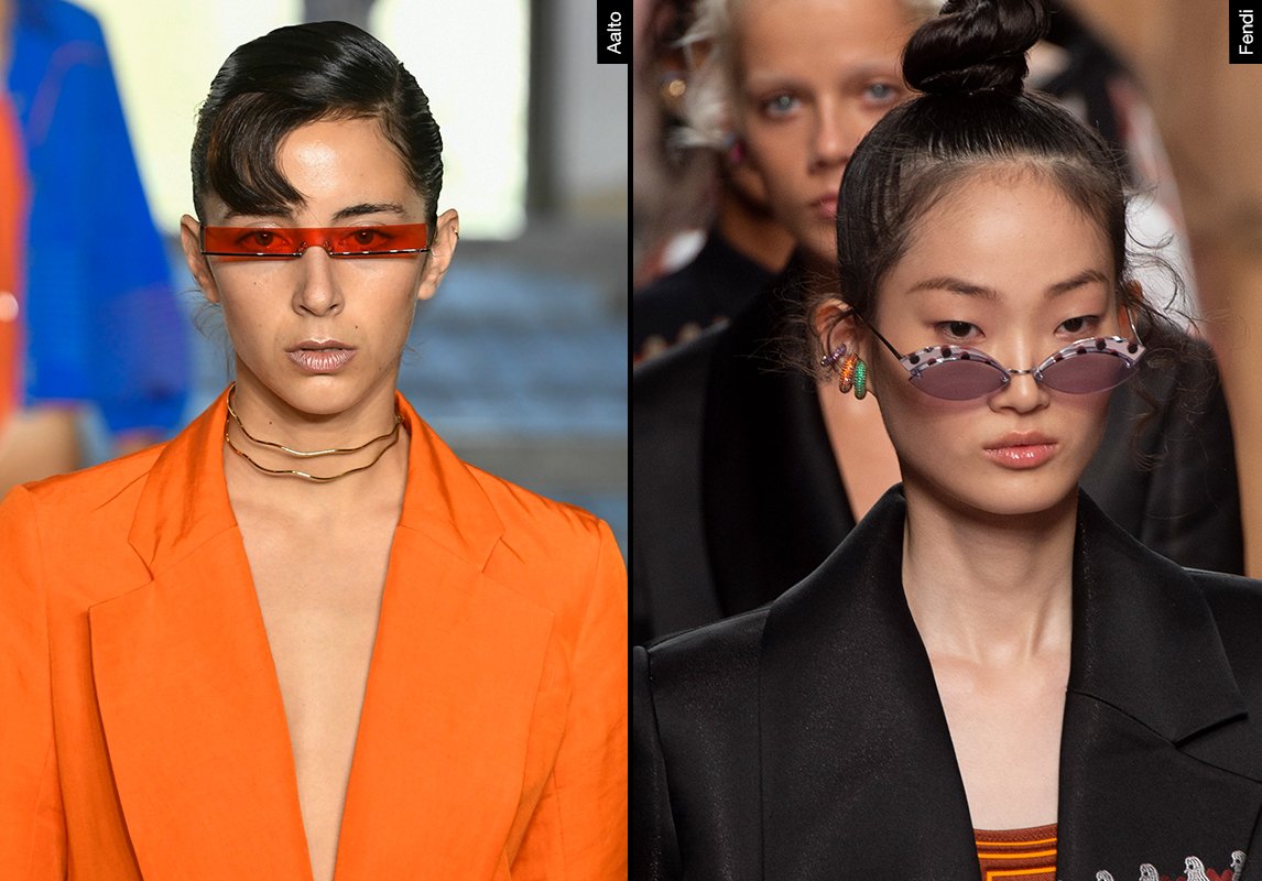 اشكال نظارات شمسية نسائية ربيع 2019 موضة ماركات النظارات fendi aalto فندي التو