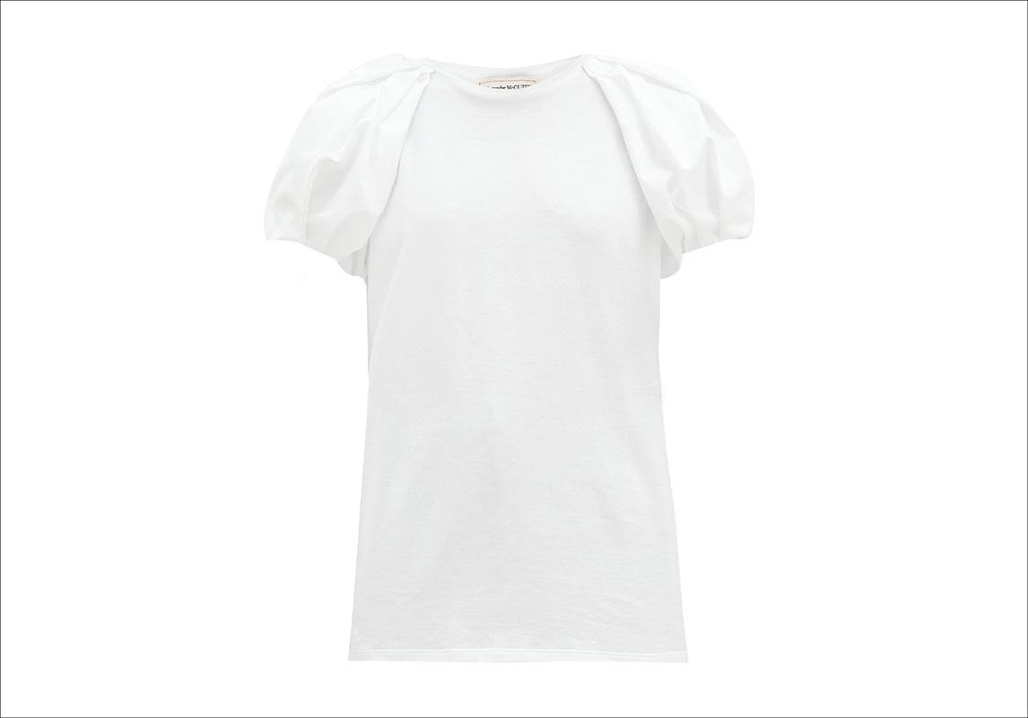 White tshirt توب 
