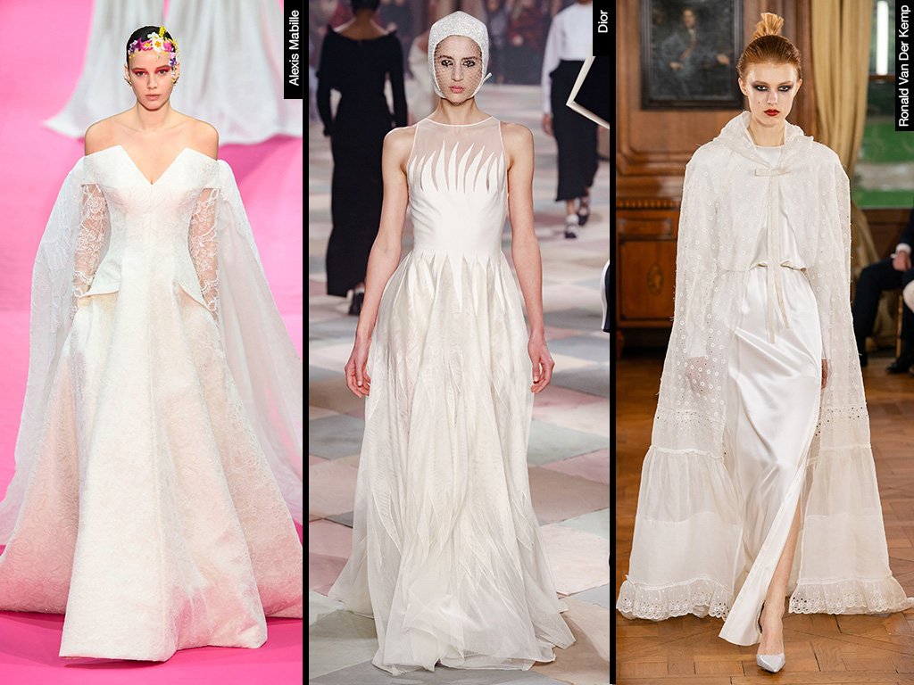 ديور dior alexis mabille فساتين زفاف ابيض