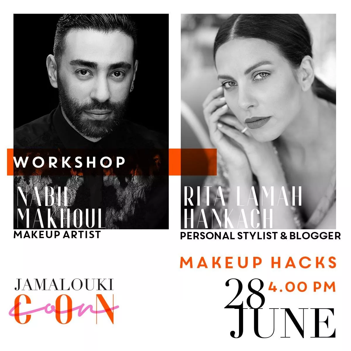 JamaloukiCon 2019: الجلسات التدريبية ستزوّدكِ بأهم النصائح والحيل في عالم الموضة والجمال
