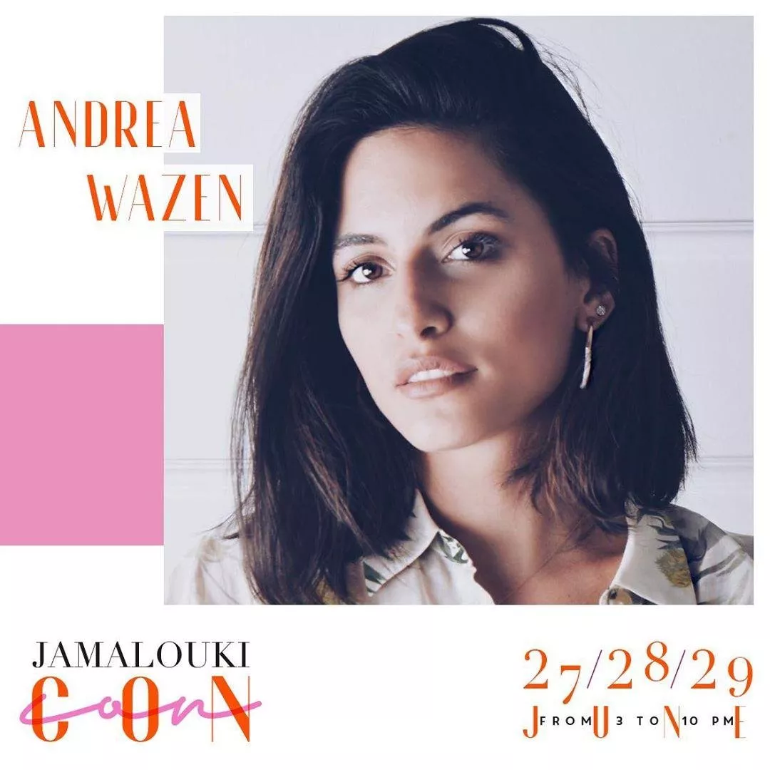 Jamaloukicon 2019:  المصممة Andrea Wazen تطلق أحذية حصرية لهذا الحدث