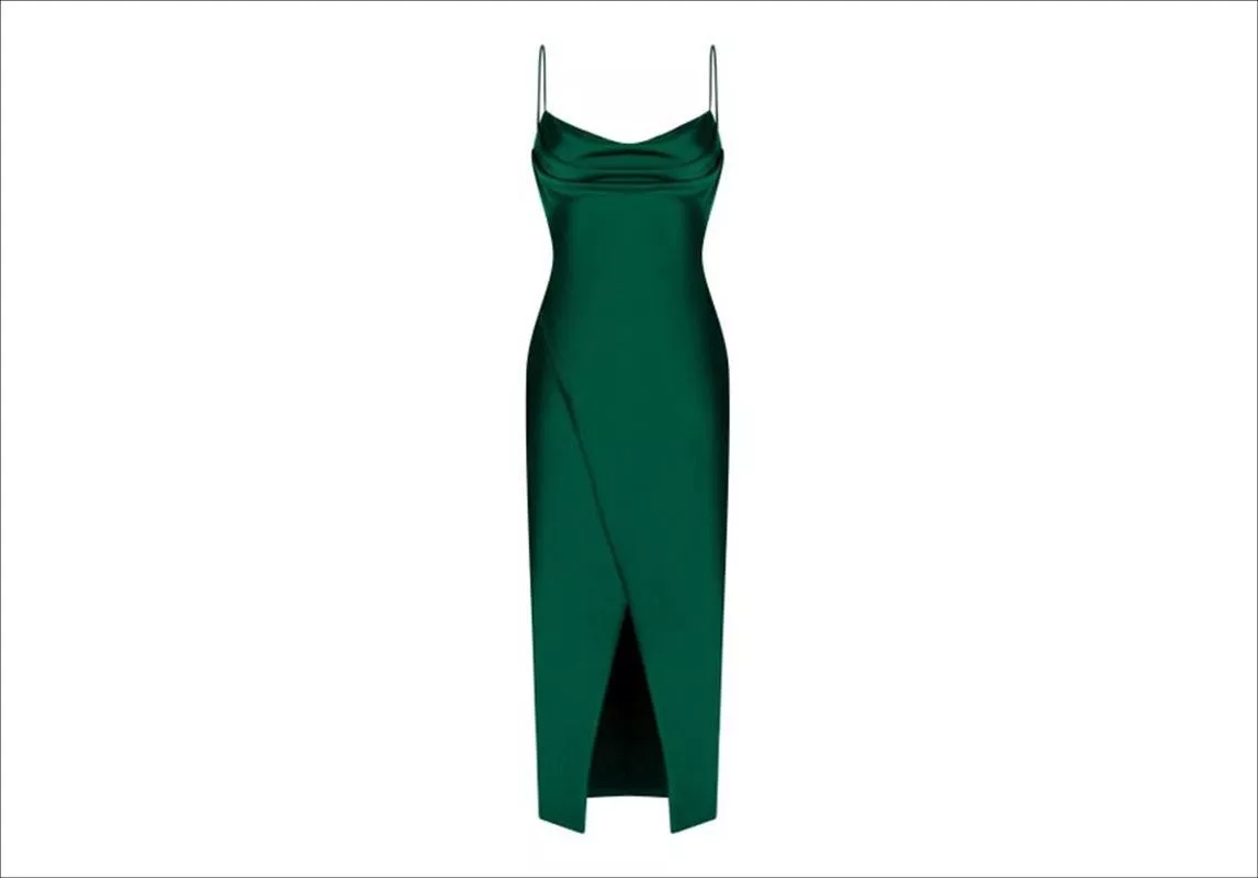 ارتدي فستان اخضر في خريف 2020 للوك مرح... إليكِ 25 تصميم