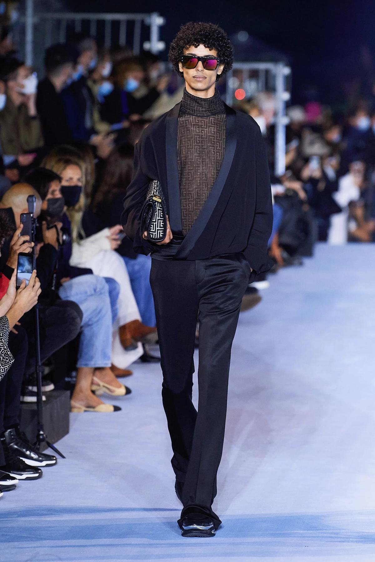 balmain بالمان أسبوع الموضة الباريسي paris fashion week