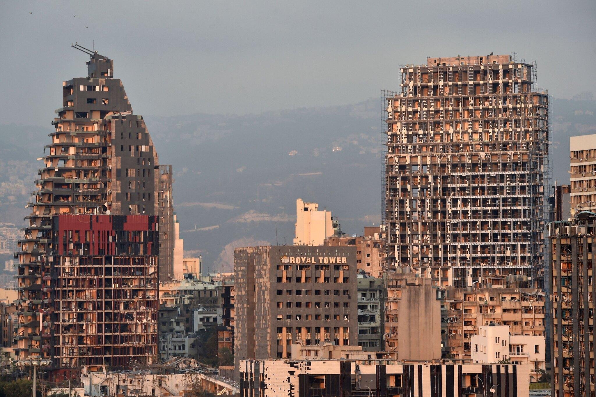 صور انفجار مرفأ بيروت لبنان انفجار نترات الأمونيوم