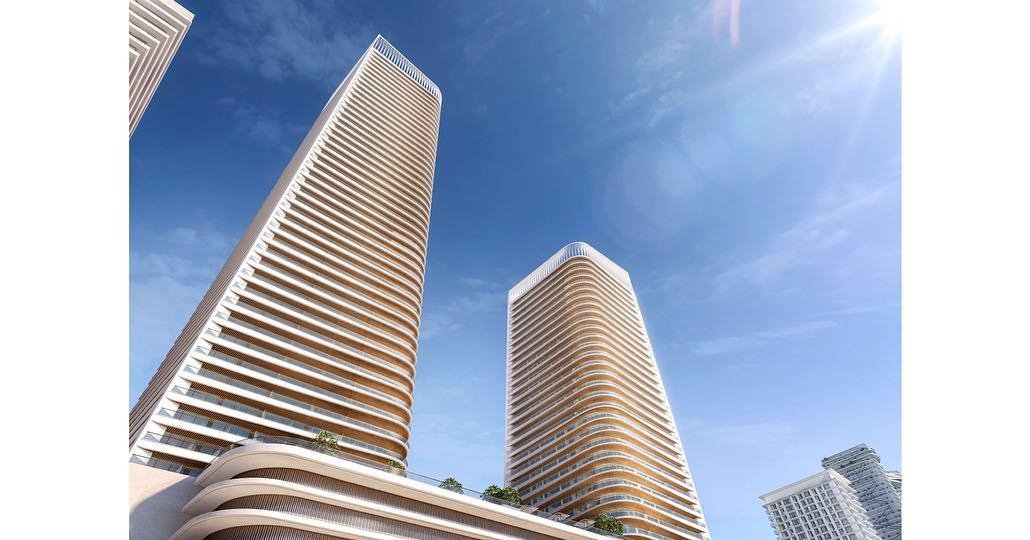 ايلي صعب غعمار emaar elie saab  بيتش فرونت تاورز 