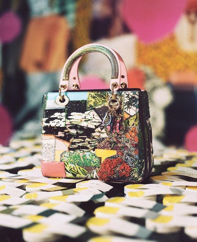 مجموعة حقائب ديور - حقيبة فنّ ديور ليدي Dior Lady Art رقم 4