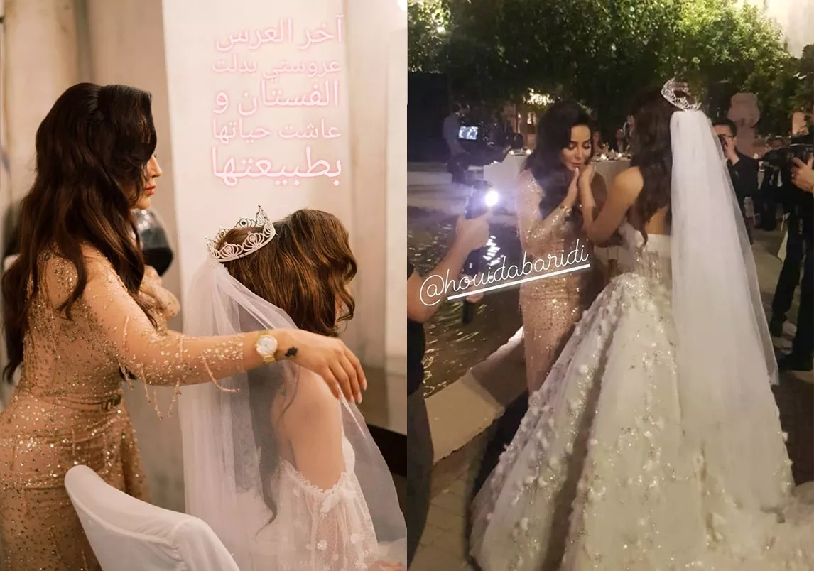 لجين عمران في حفل زفاف إبنتها جيلان: إطلالة تجمع بين الأنوثة والأناقة
