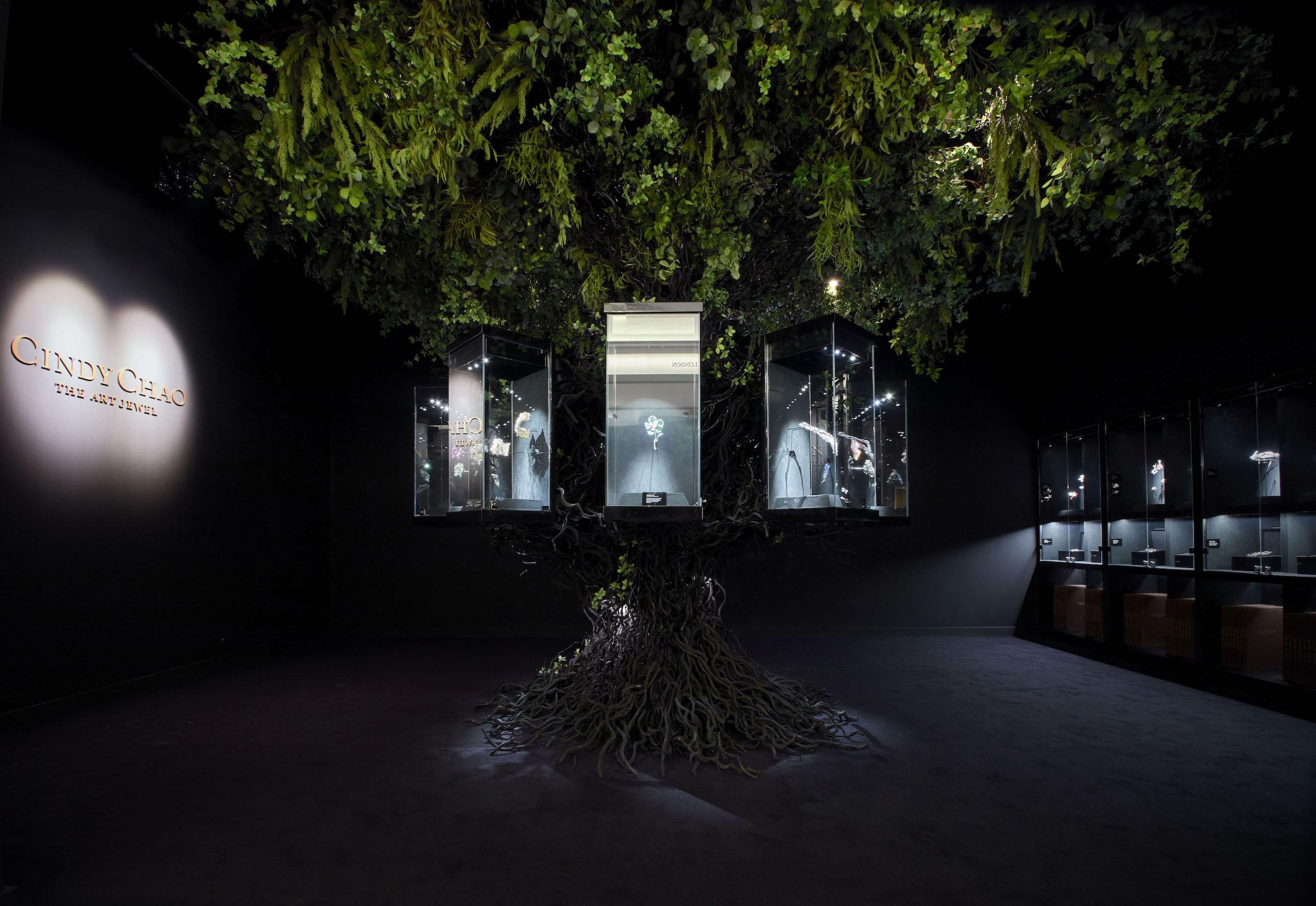 مجموعة مجوهرات Cindy Chao The Art Jewel - مجموعة Black Label Masterpieces - المعرض الفني العالمي Masterpiece London