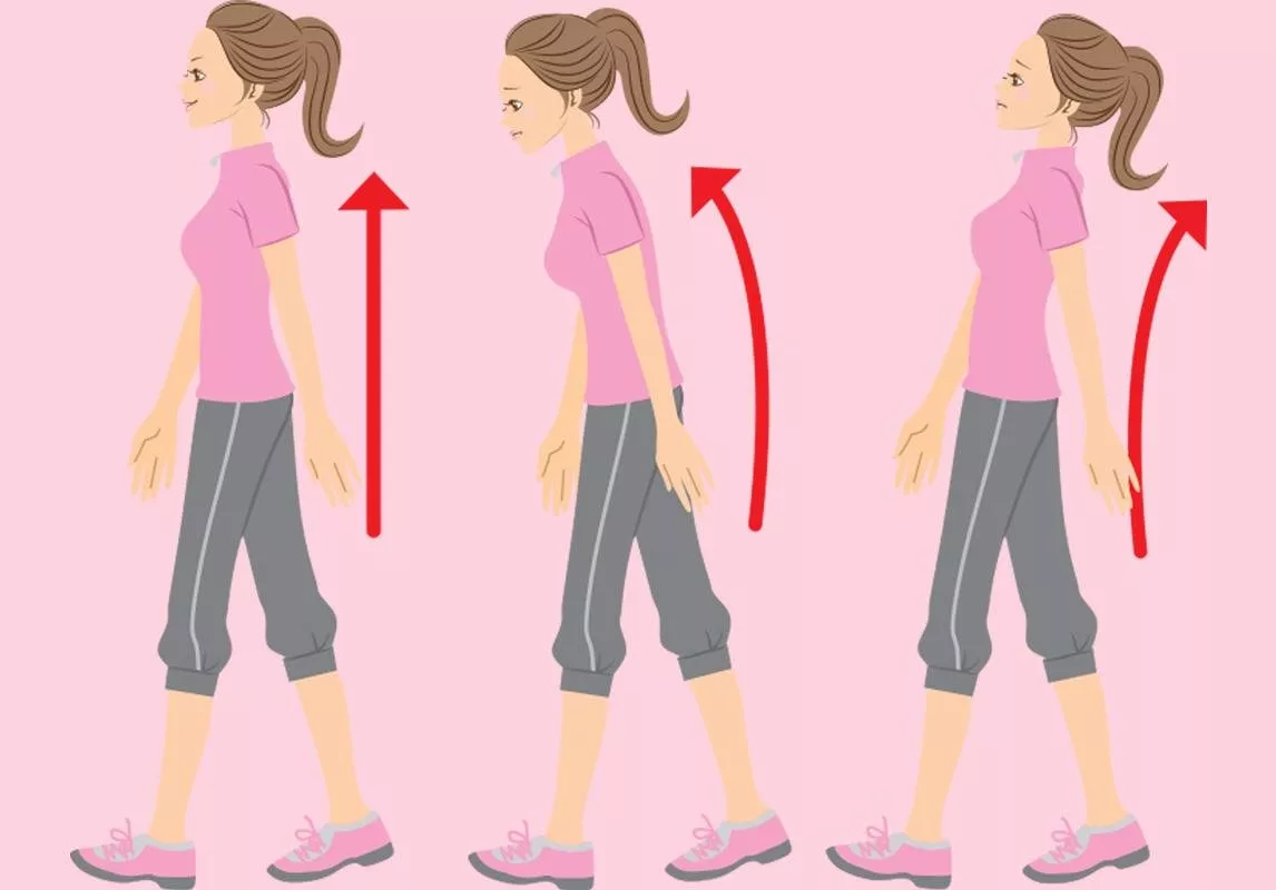 6 نصائح مهمة تساعدكِ في تحسين وضعية جسمكِ