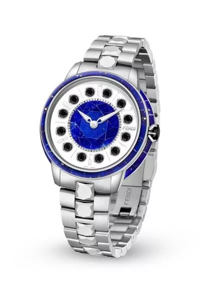 Fendi Timepieces تقدّم ساعة يد Fendi Ishine Lapis Lazuli