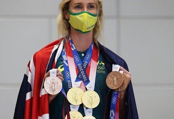 إيما ماكيون ثاني امرأة في العالم تحصل على 7 ميداليات في دورة واحدة