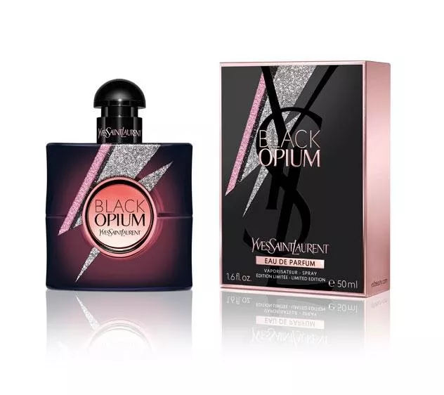 YSL Beauty تقدّم إصداراً جديداً محدوداً من قارورة Black Opium Eau De Parfum Storm Illusion