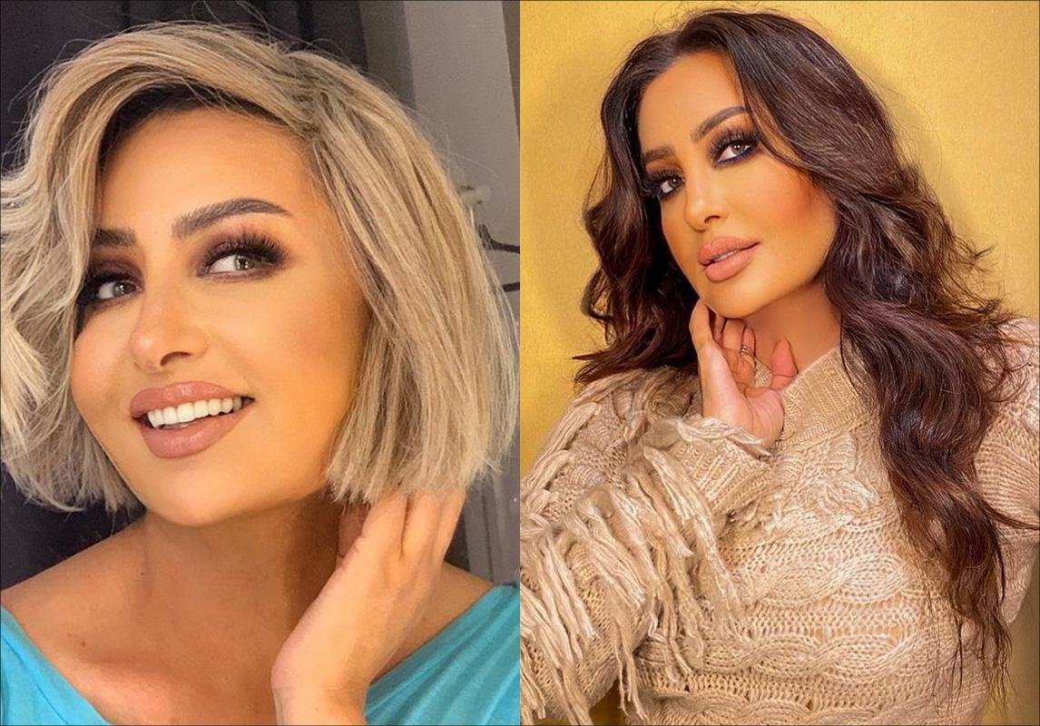 تسريحات النجمات شعر النجمات جمال النجمات لطيفة التونسية