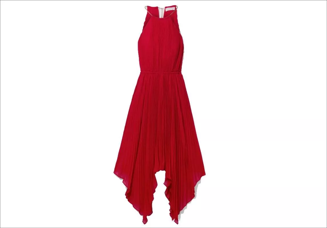 27 فستان احمر مناسب لموعد عيد الحب 2021، اختاري منها للوك جذّاب
