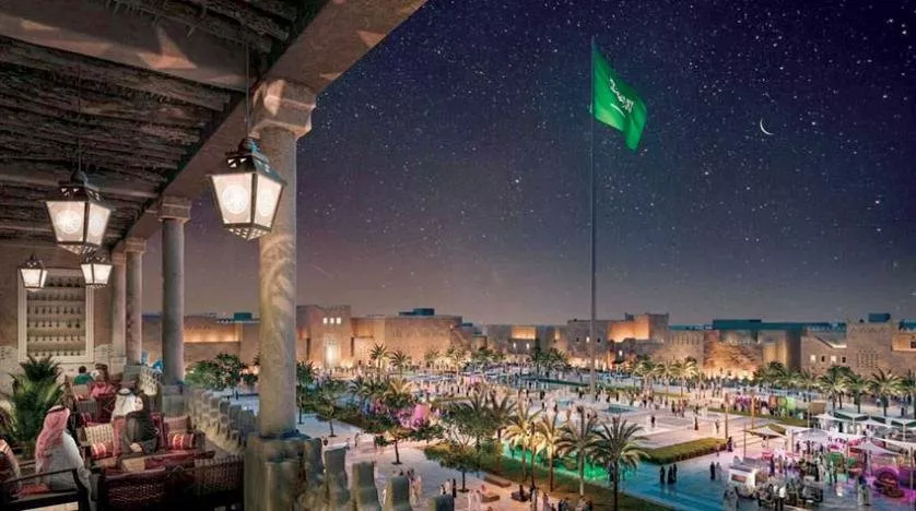 السعودية تكشف عن ميدان الدرعية...  مشروع عصري يضم أنماط الحياة الفاخرة
