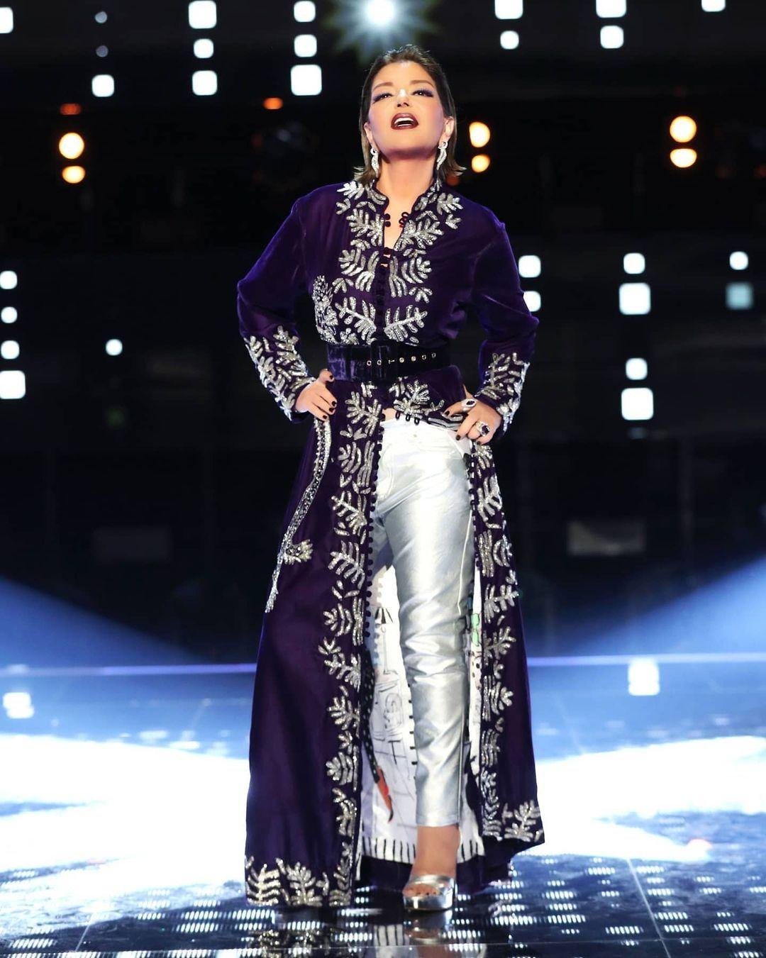 طلة سميرة سعيد  ذا فويس سينيور