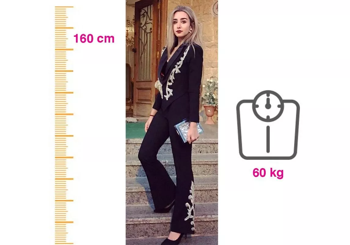كم يبلغ وزن وطول النجمات العربيات؟