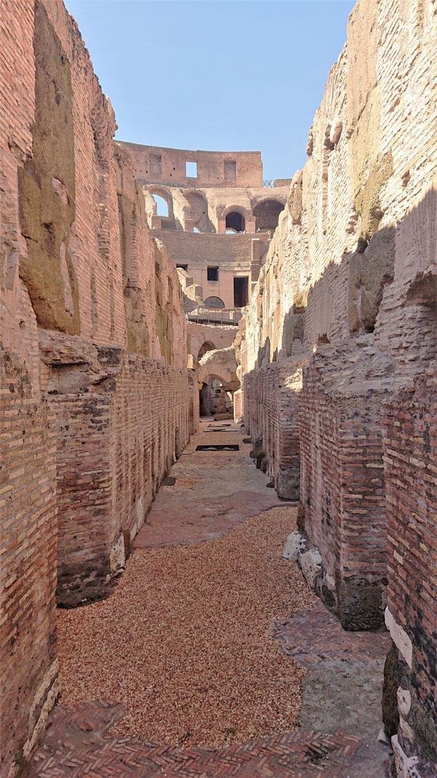 مجموعة تودز - ترميم أقسام الهيبوجيا Hypogea - الكولوسيوم Colosseum