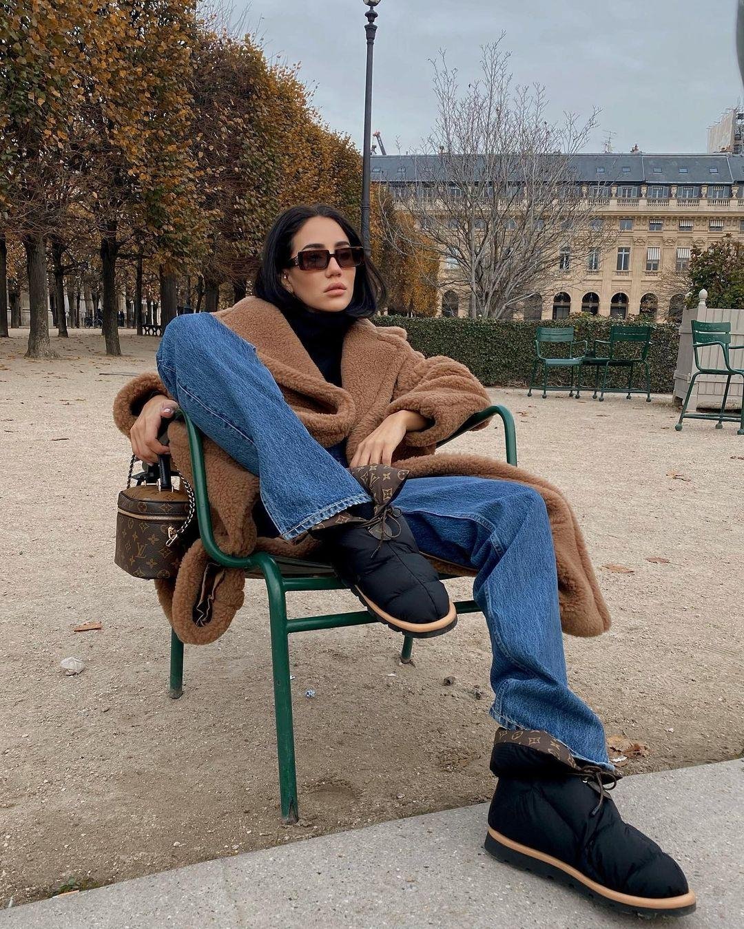 معطف معطف نسائي معاطف شتوية معاطف shearling coat 