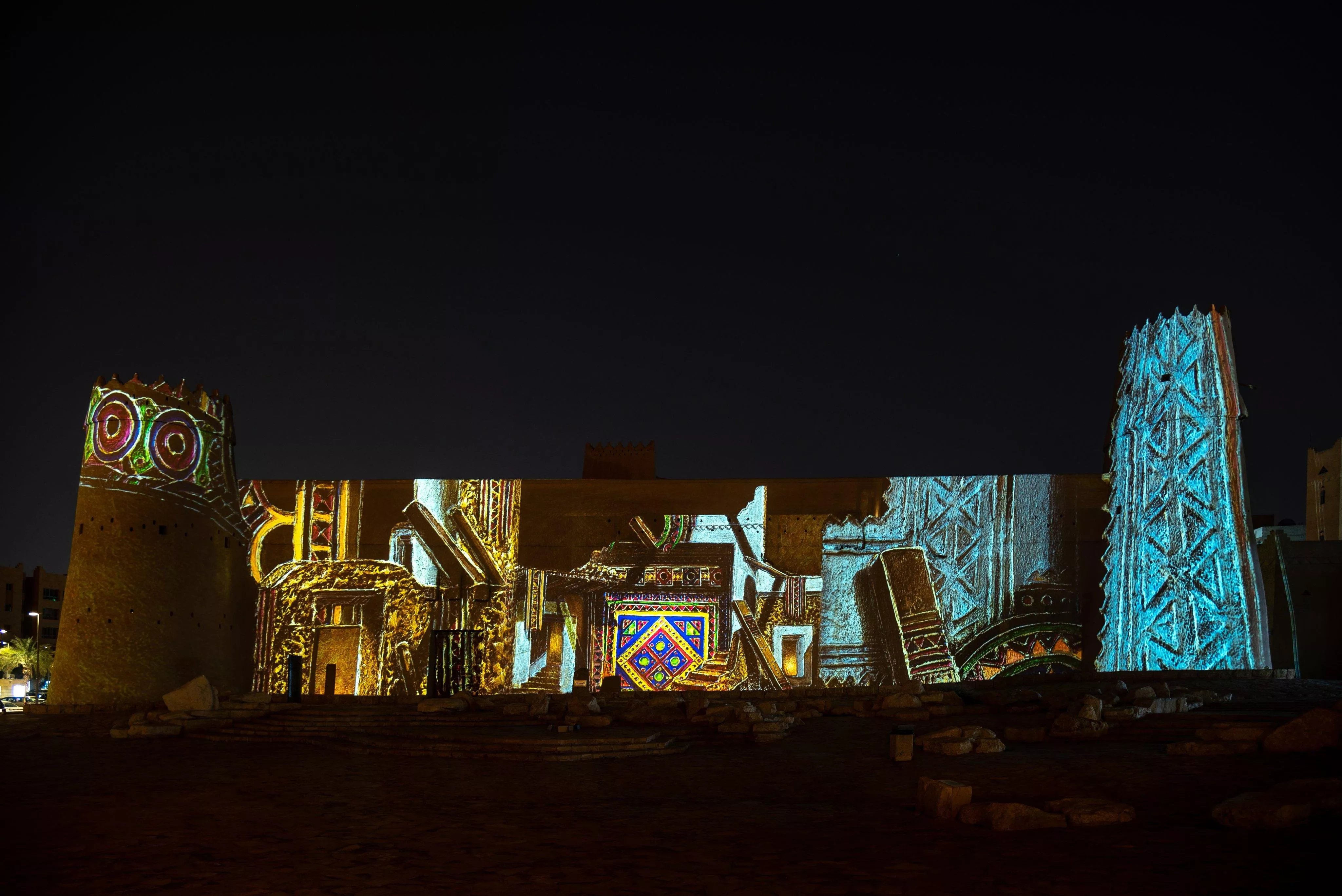 انطلاق فعاليات نور الرياض في السعودية بمشاركة 60 فناناً من 20 دولة مختلفة