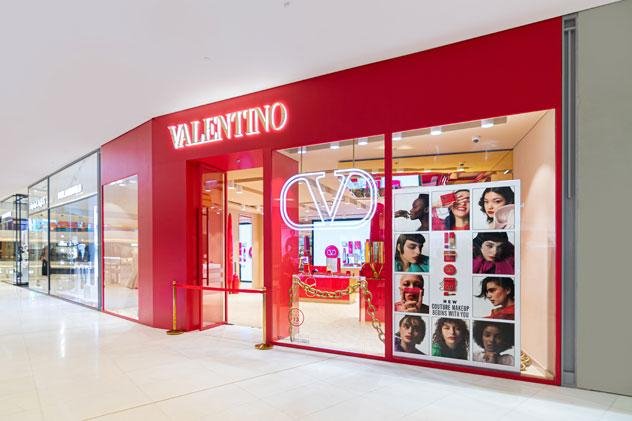 متجر Valentino Beauty المؤقت بدبي مول