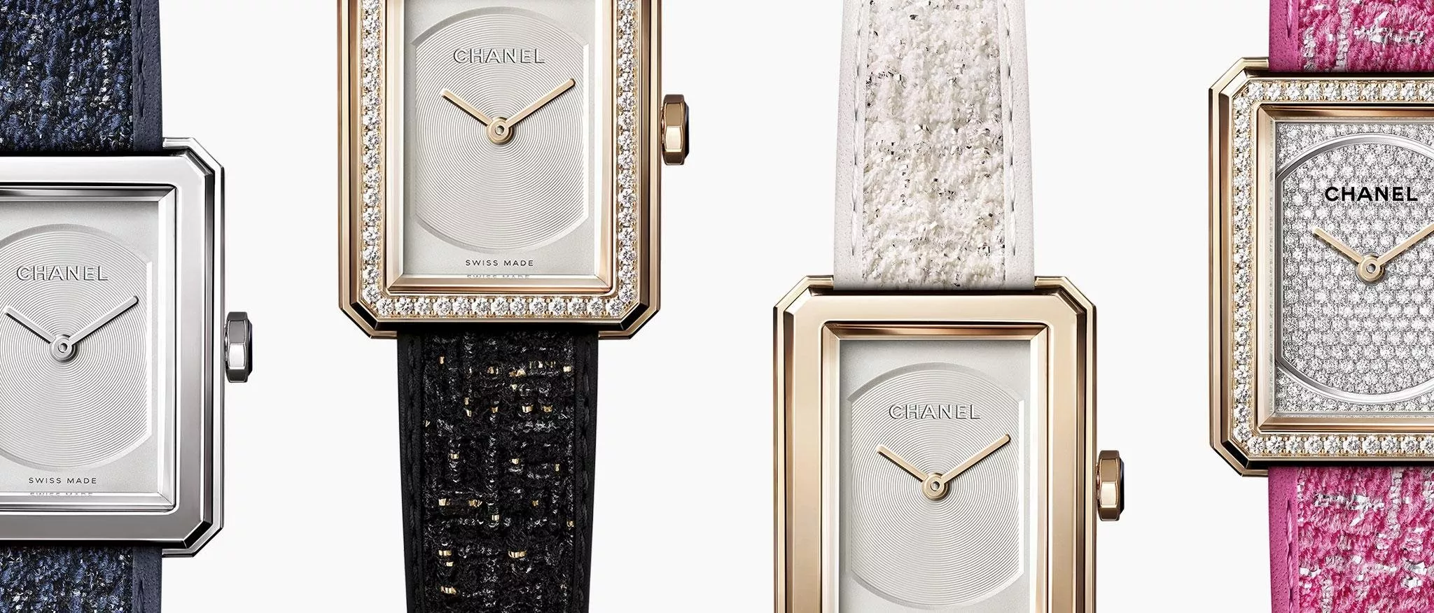 شانيل تقدّم ساعة Première Boy De Chanel مع تشكيلة كبيرة من الأحزمة