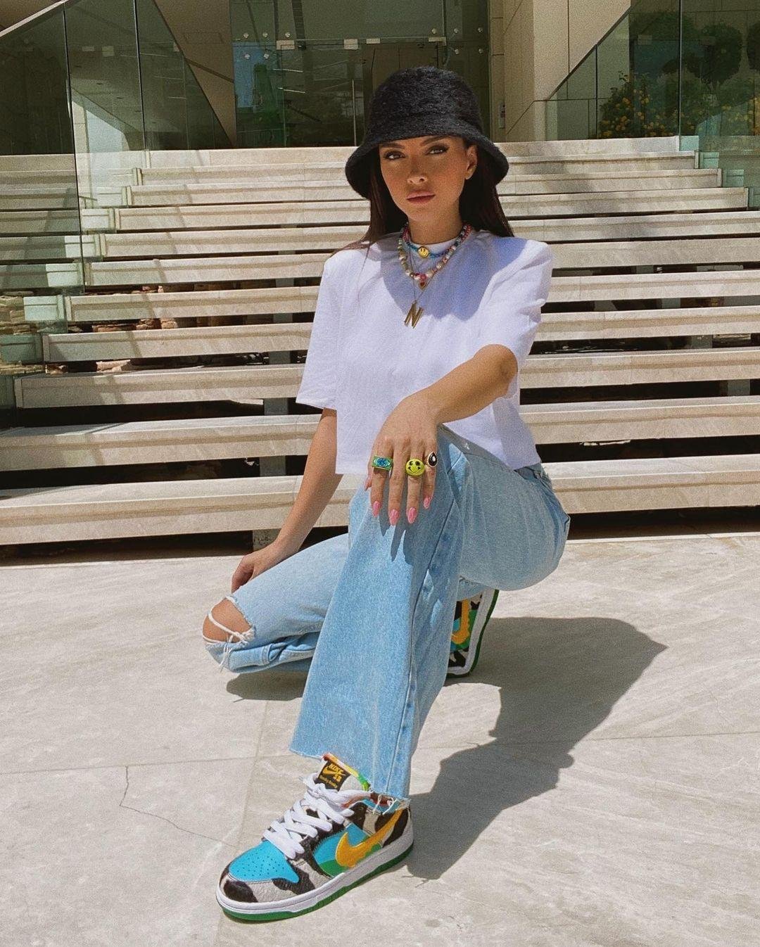 قبعات قبعة بحر قبعة جيب قبعة صياد bucket hat ناتالي فنج