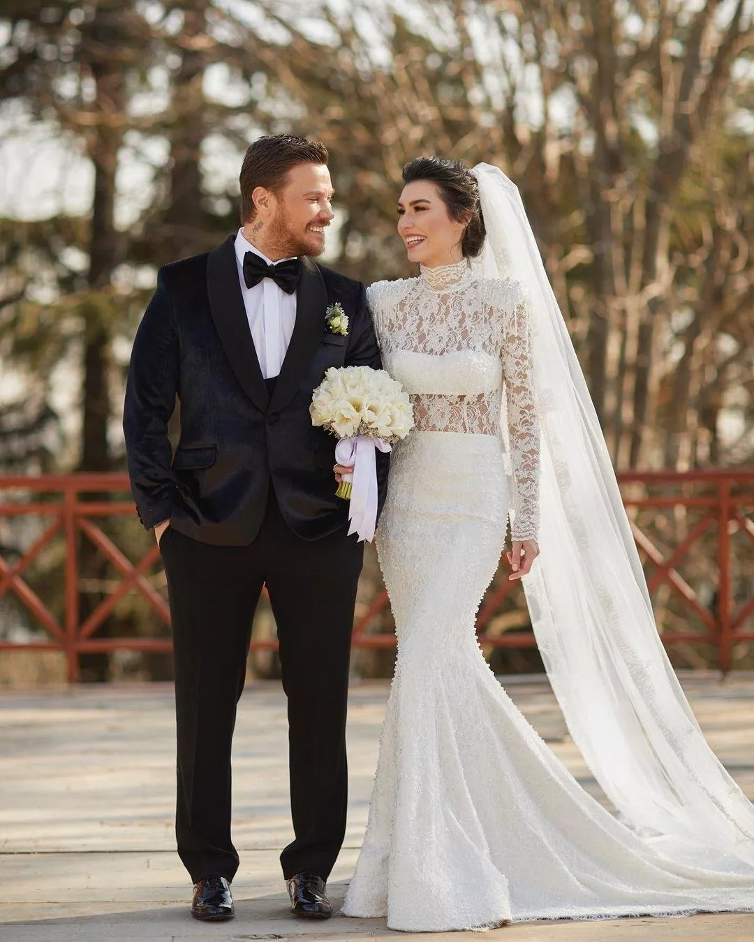 صور حفل الزفاف الثاني للممثلة التركية Burcu Kıratlı، بطلة مسلسل ارطغرل